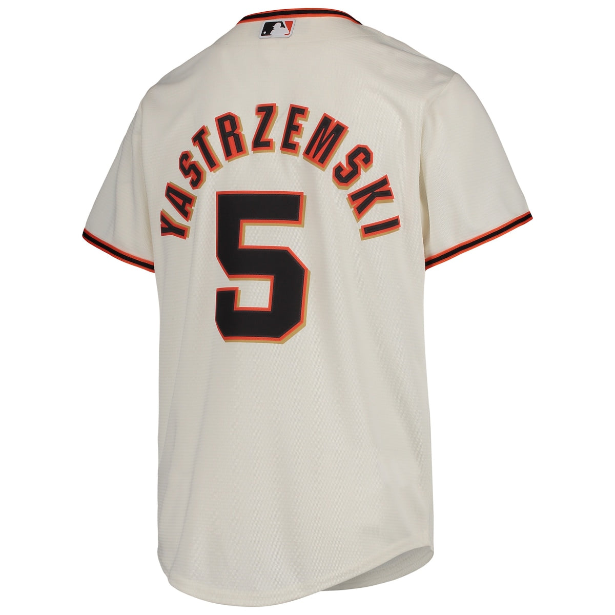 Boys' Grade School Mike Yastrzemski Nike Giants Alternate Replica Jersey - Off White