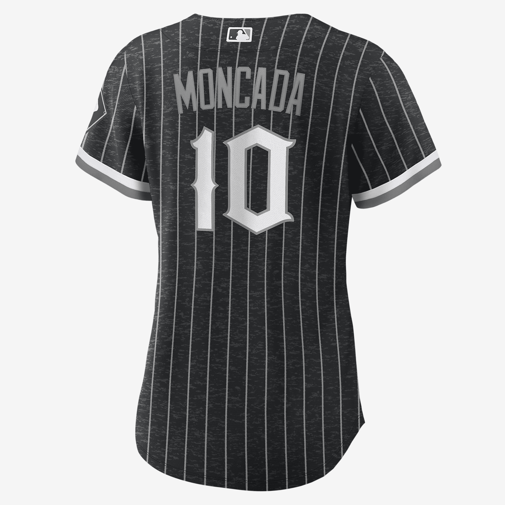 MLB Chicago White Sox City Connect (Yoan Moncada) Women's Replica Baseball Jersey - Black/Anthracite