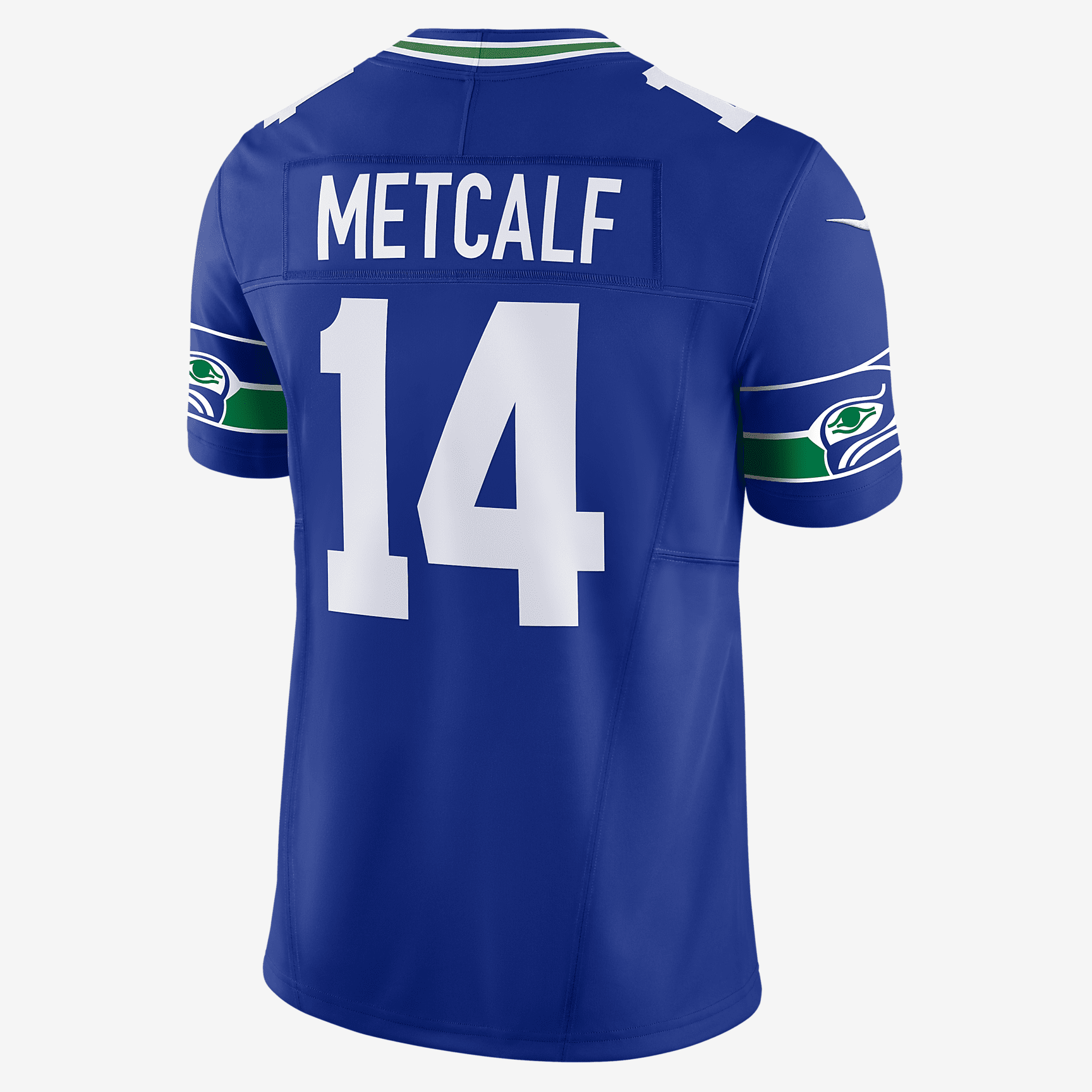 DK Metcalf Seattle Seahawks Men's Nike Dri-FIT NFL Limited Football Jersey - Royal Blue
