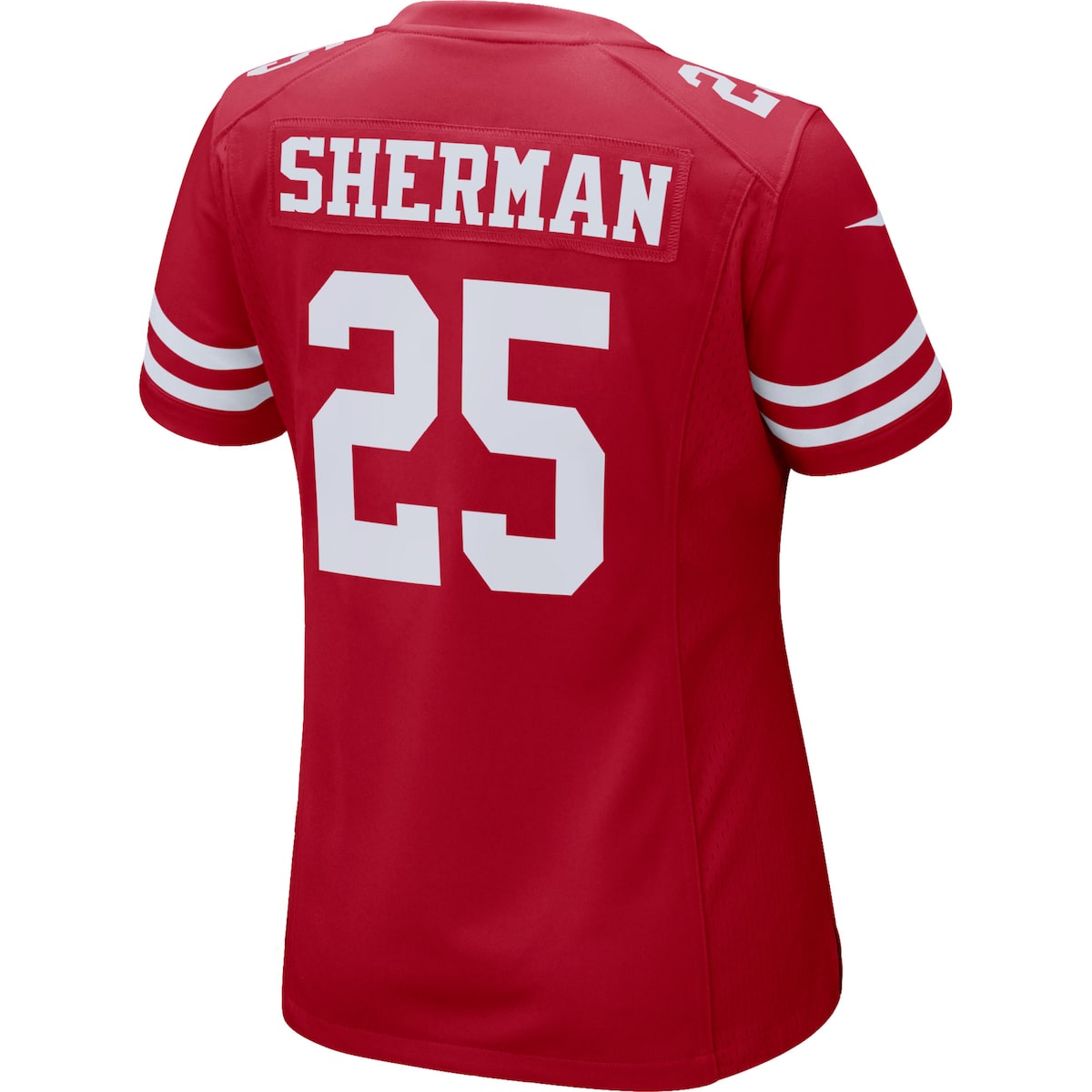 Women's Richard Sherman Nike 49ers Reuben Foster Game Jersey - Red