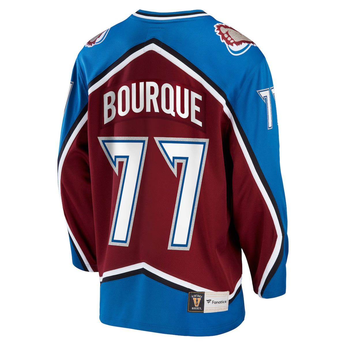 Men's Ray Bourque Fanatics Avalanche Breakaway Retired Jersey - Maroon
