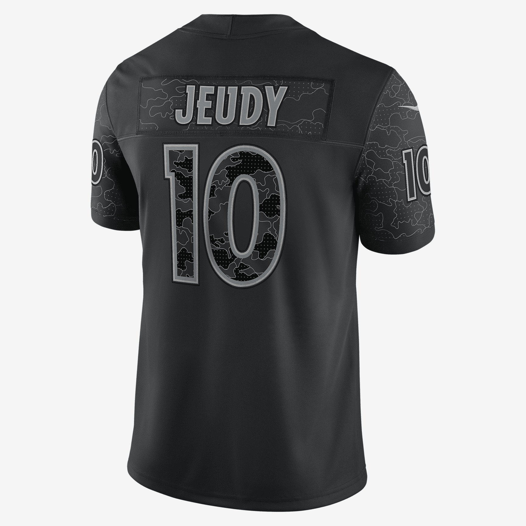 NFL Denver Broncos RFLCTV (Jerry Jeudy) Men's Fashion Football Jersey - Black