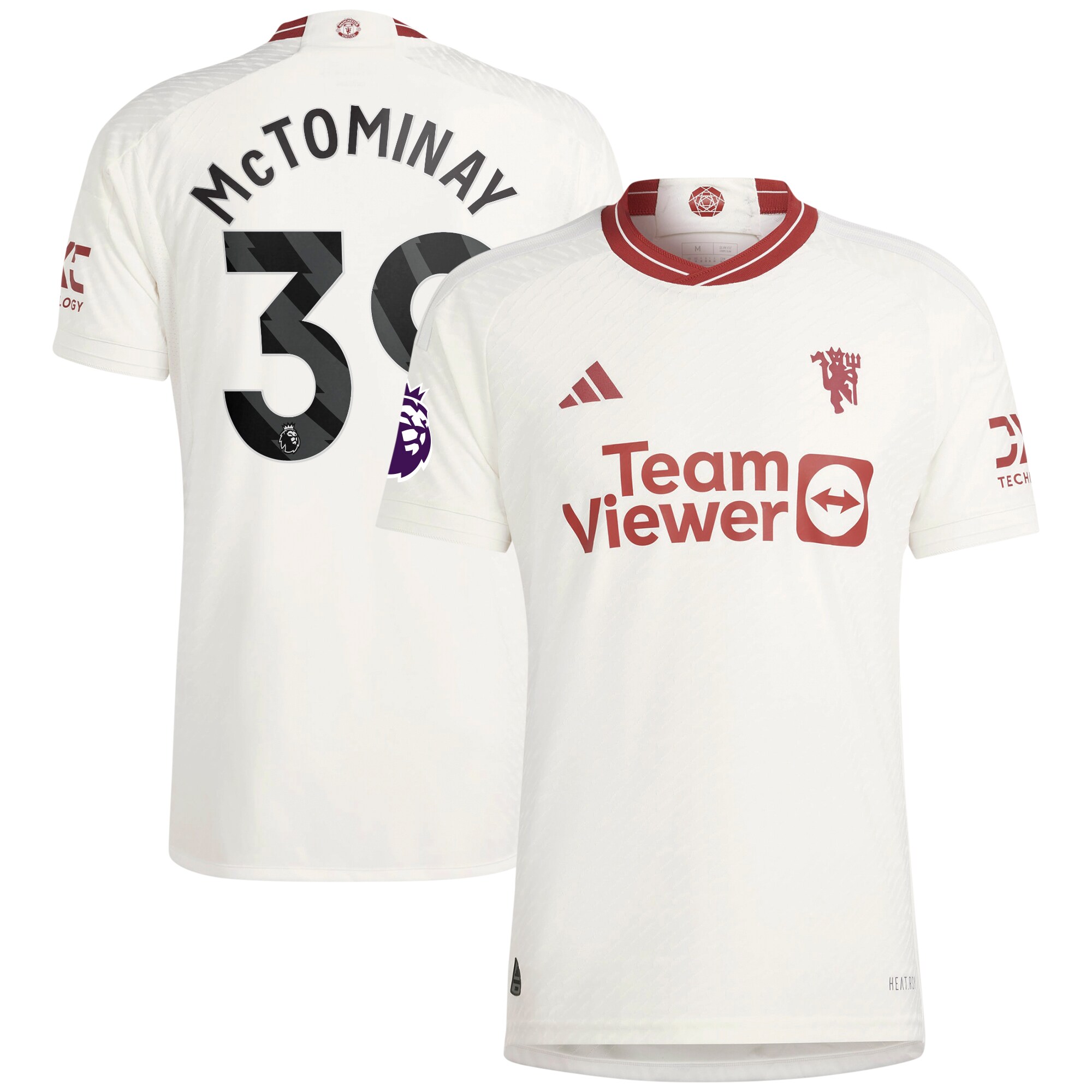 Scott McTominay Manchester United adidas 2023/24 Third Authentic Player Jersey - White