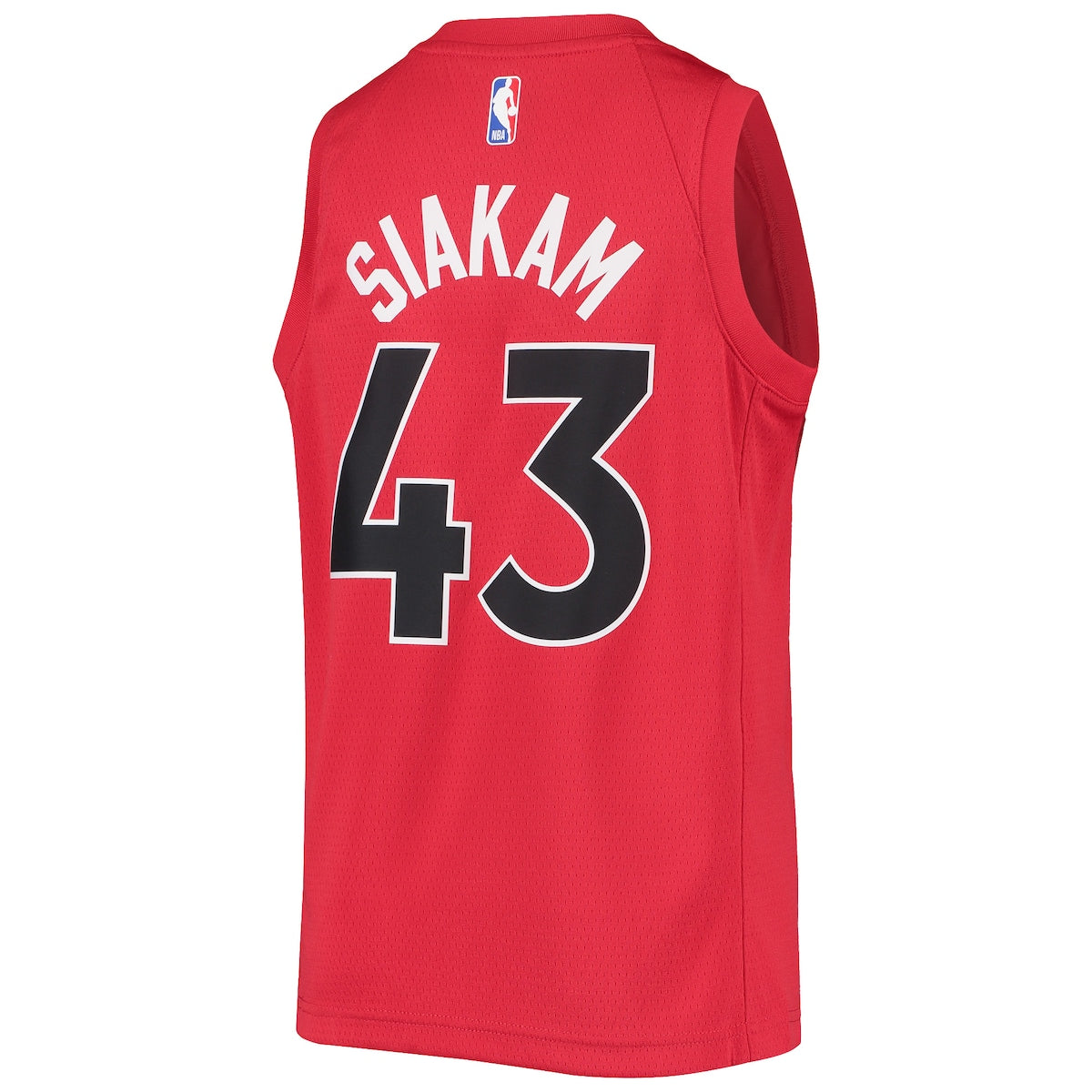 Boys' Grade School Pascal Siakam Nike Raptors Swingman Jersey Icon Edition - Red