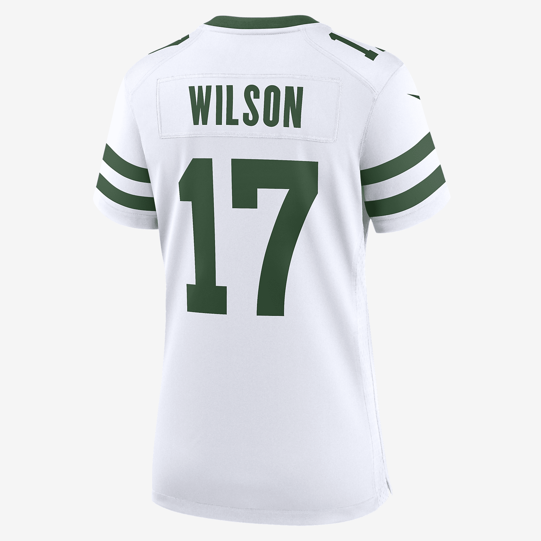 Garrett Wilson New York Jets Women's Nike NFL Game Football Jersey - White