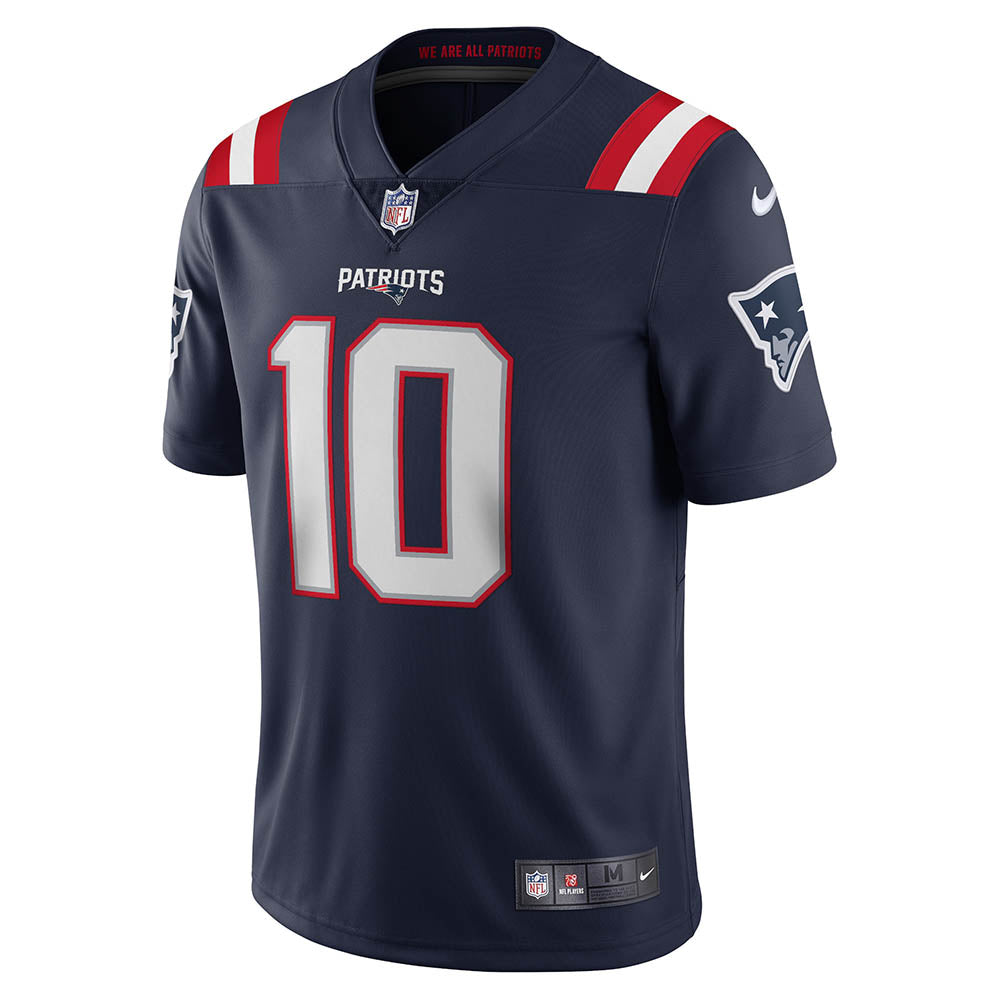 Men's New England Patriots Mac Jones Vapor Limited Jersey Navy