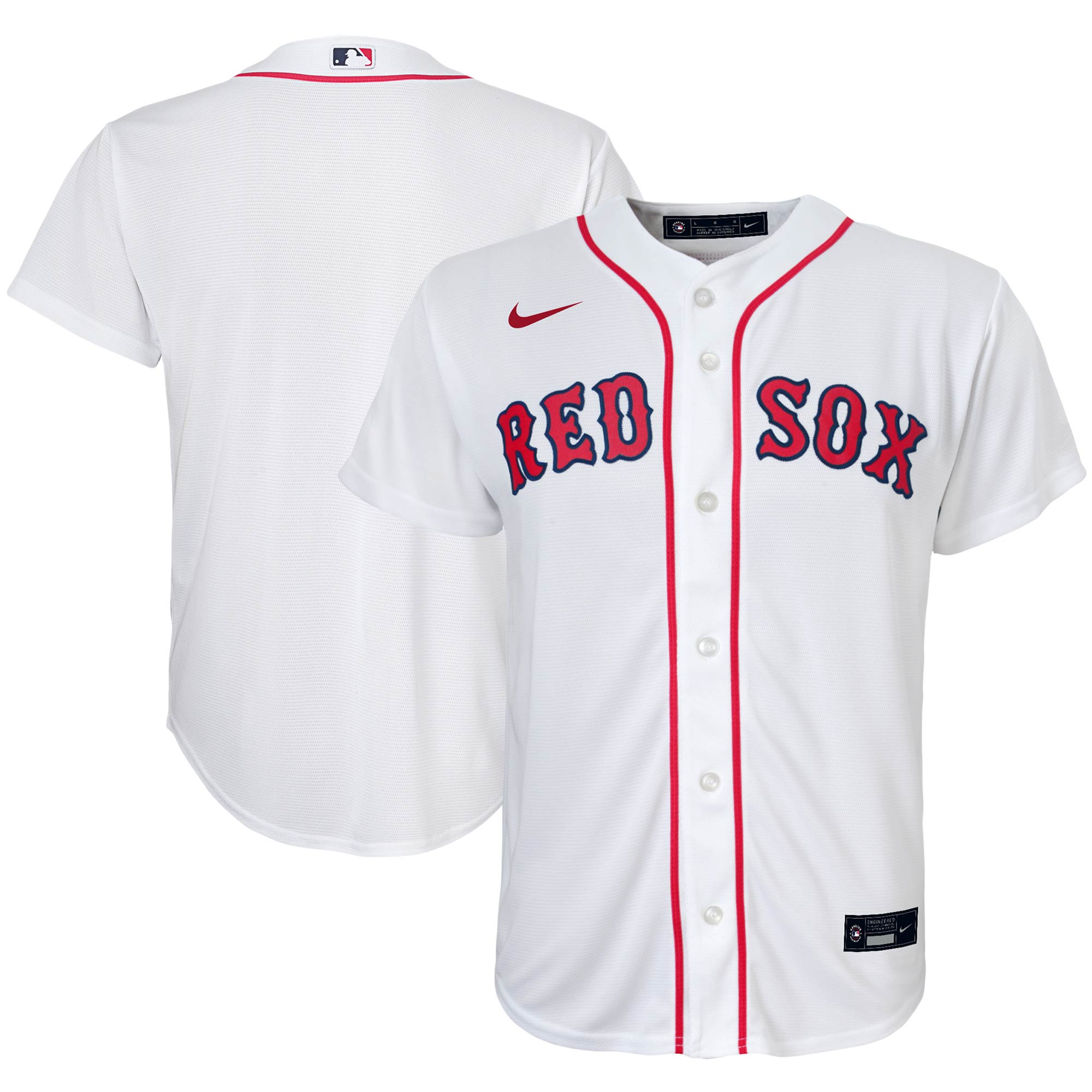 Boston Red Sox Nike Youth Home Replica Team Jersey - White