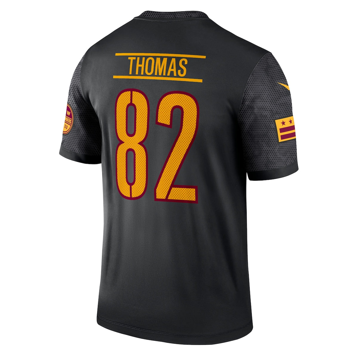 Men's Logan Thomas Nike Commanders Alternate Legend Jersey - Black