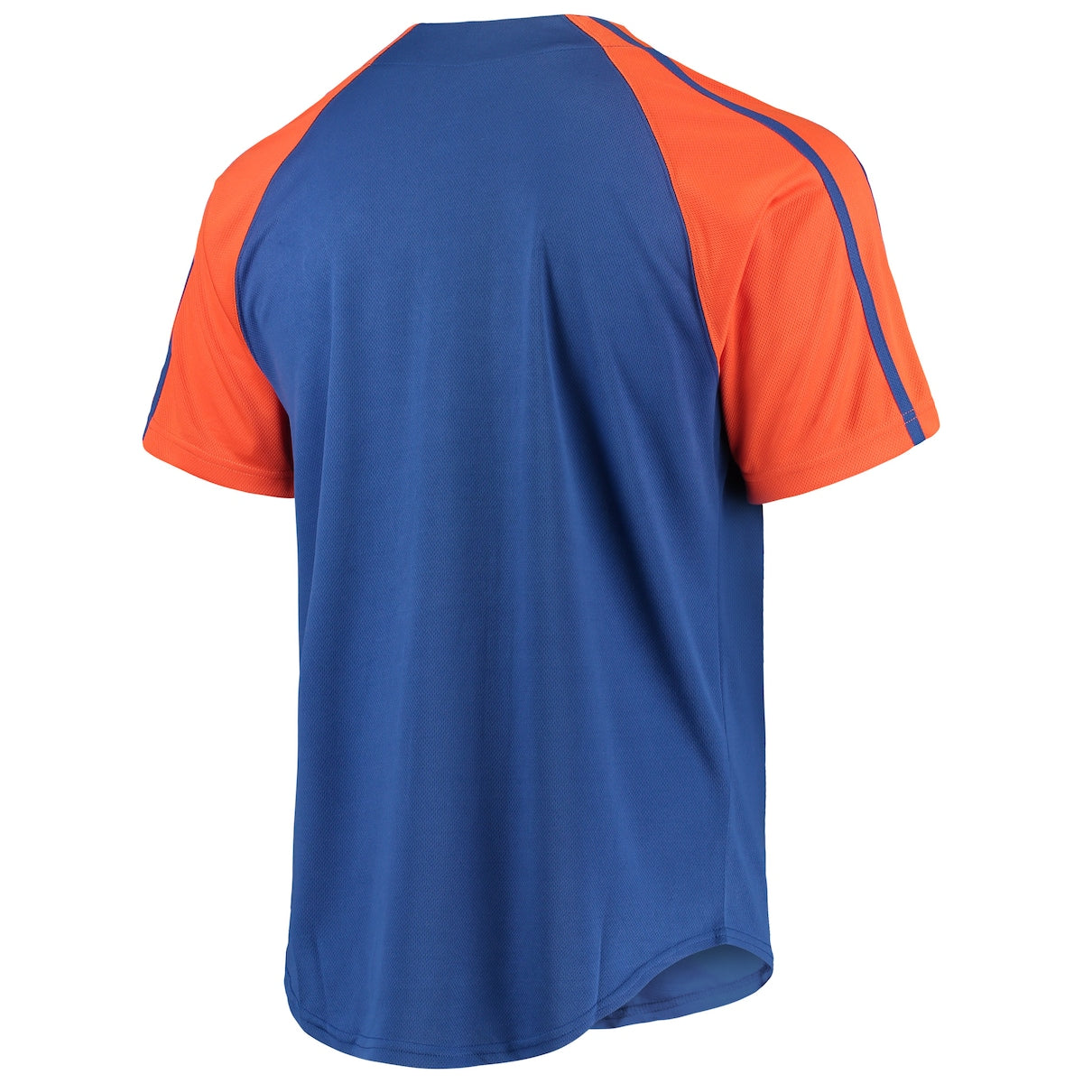 Men's  Stitches Mets Button-Down Raglan Replica Jersey - Blue