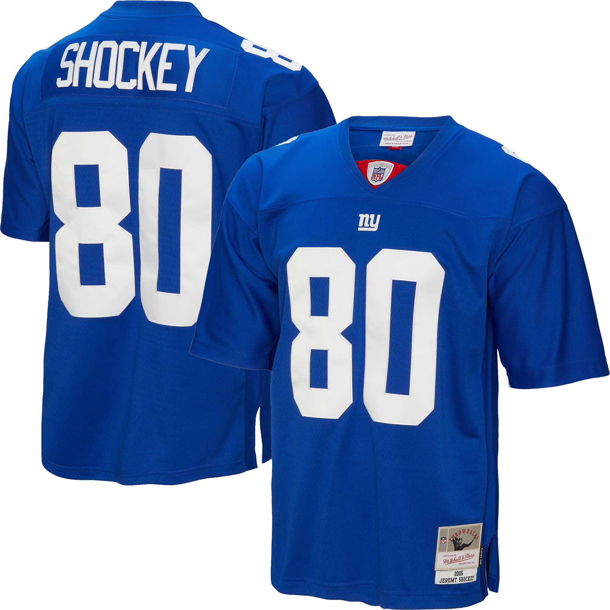 Jeremy Shockey New York Giants Mitchell & Ness 2005 Legacy Replica Jersey - Royal