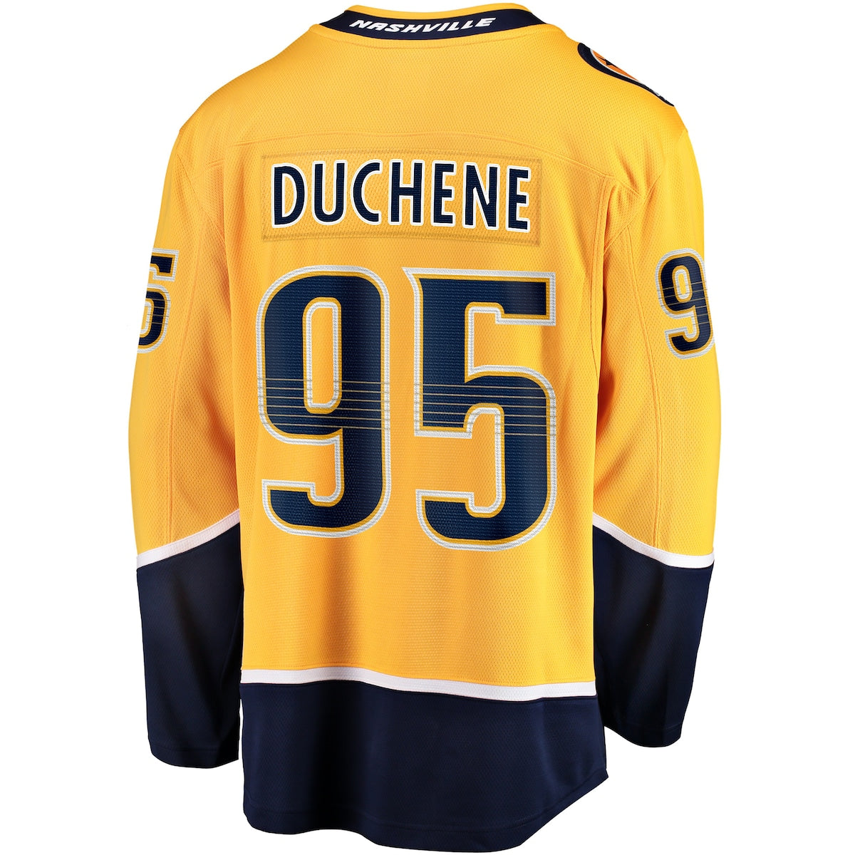 Men's Matt Duchene Fanatics Predators Breakaway Jersey - Gold
