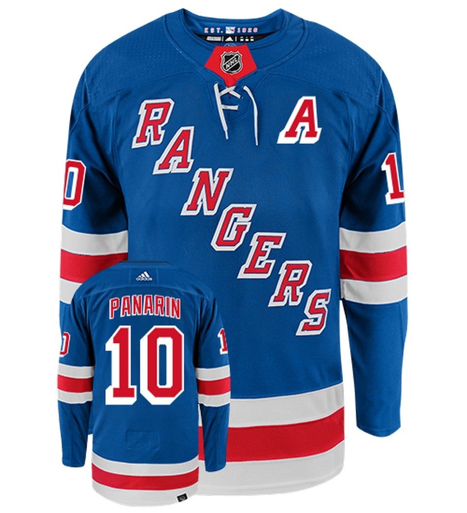 Artemi Panarin New York Rangers Adidas Primegreen Authentic NHL Hockey Jersey