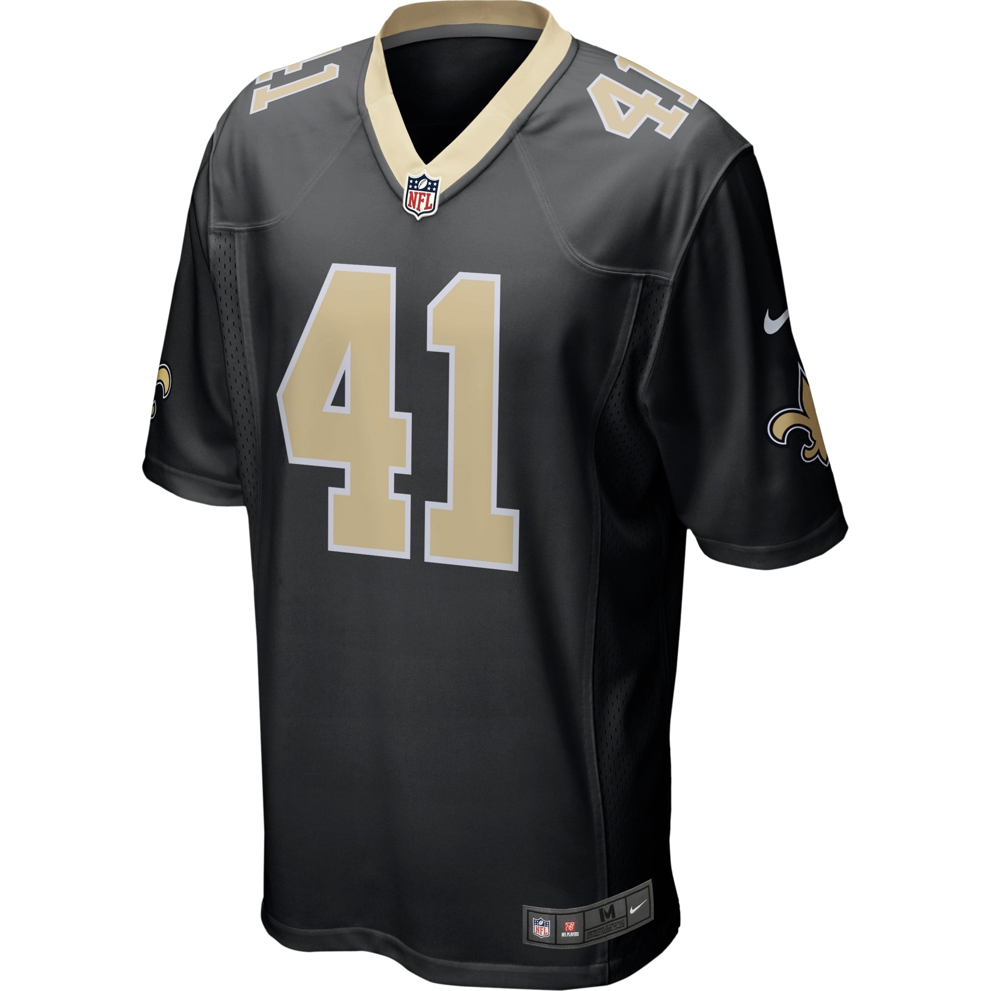 Men's Nike Alvin Kamara Black New Orleans Saints Game Player Jersey