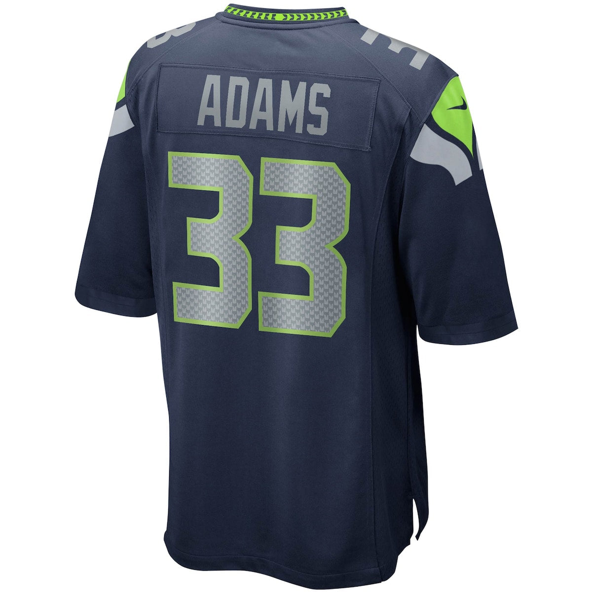 Men's Jamal Adams Nike Seahawks Throwback Game Jersey - Navy