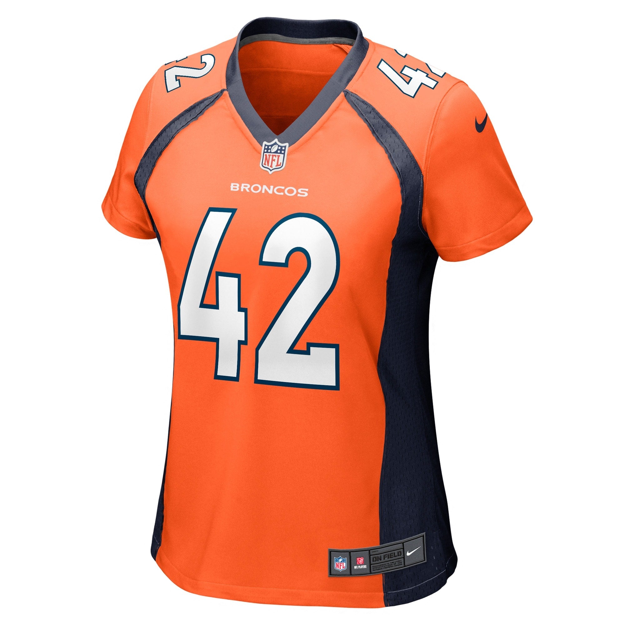 Women's Nike Nik Bonitto Orange Denver Broncos Game Player Jersey