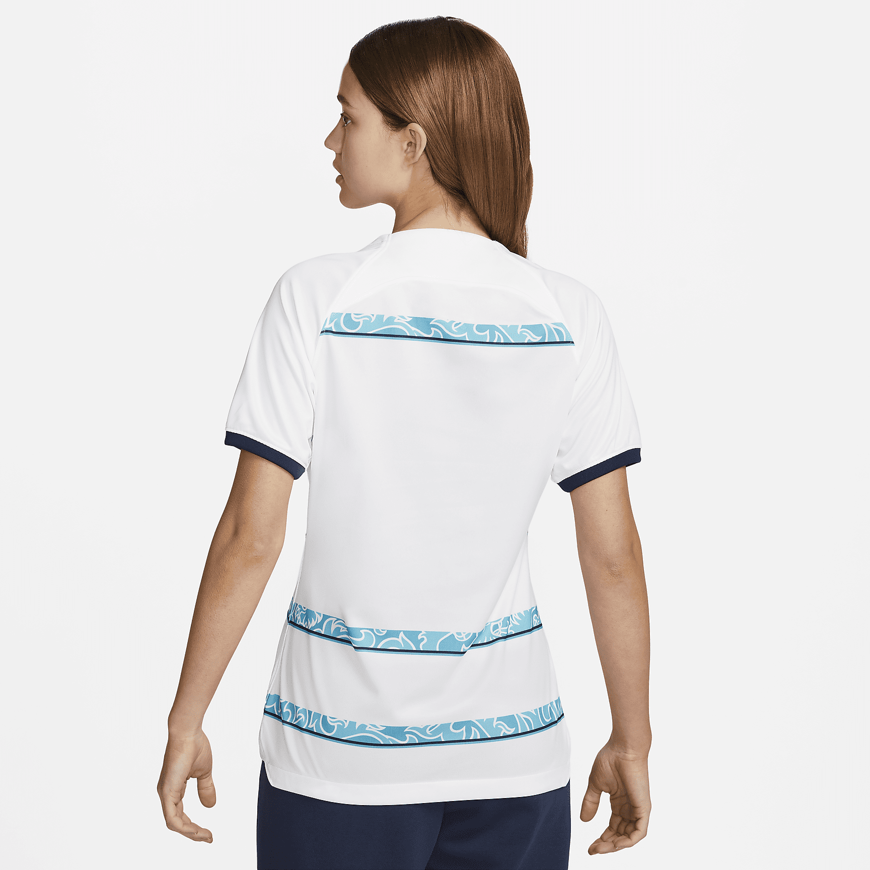 Chelsea FC 2022/23 Stadium Away Women's Nike Dri-FIT Soccer Jersey - White/College Navy