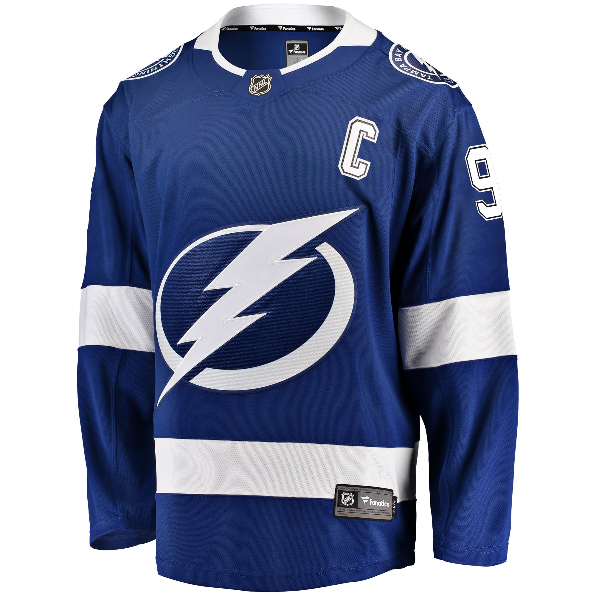 Men's Fanatics Branded Steven Stamkos Blue Tampa Bay Lightning Breakaway Player Jersey