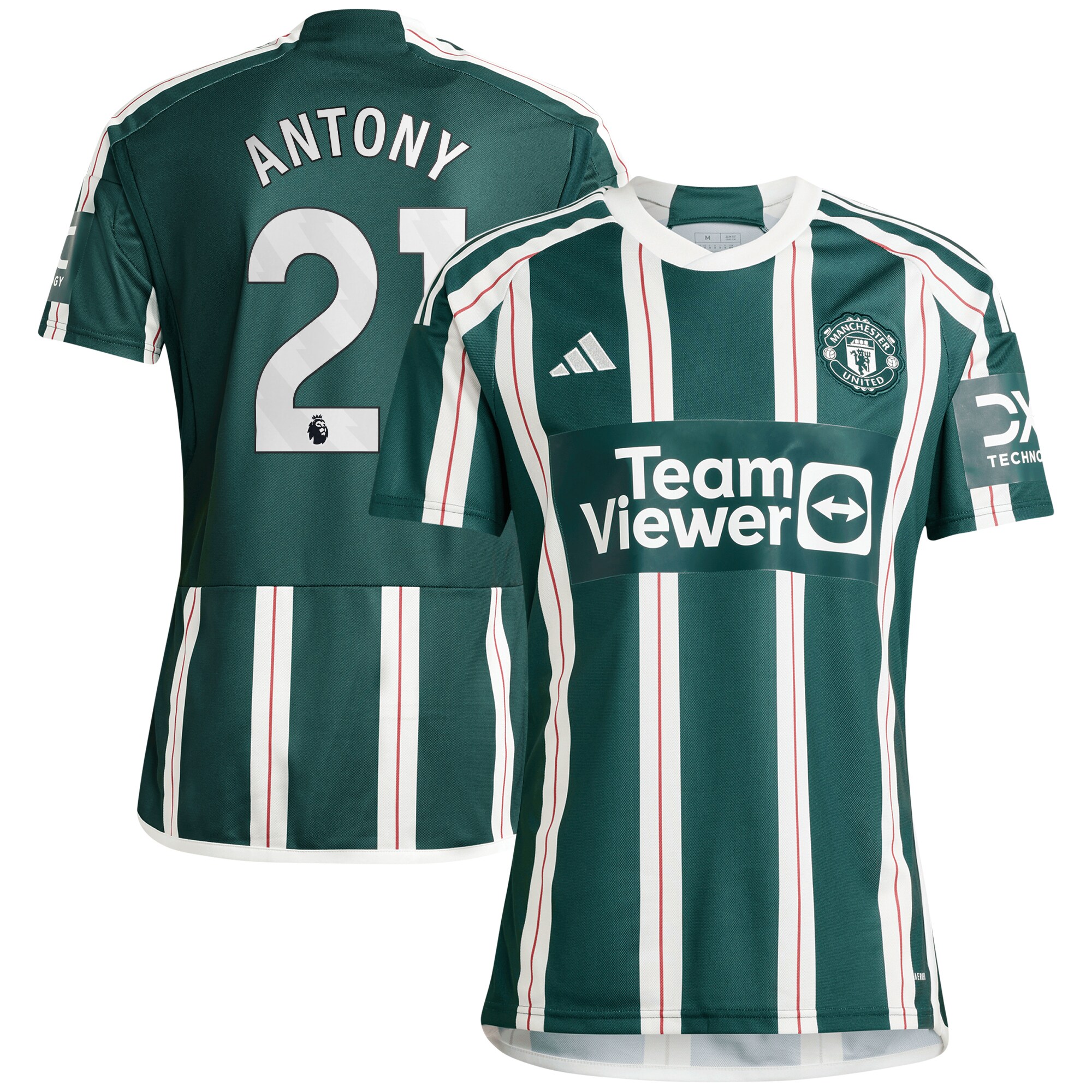 Antony Manchester United adidas 2023/24 Away Replica Player Jersey - Green