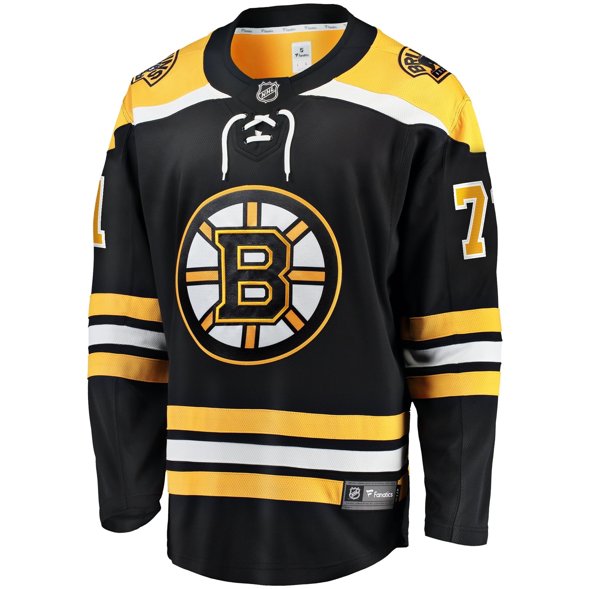 Men's Fanatics Branded Taylor Hall Black Boston Bruins Home Premier Breakaway Player Jersey