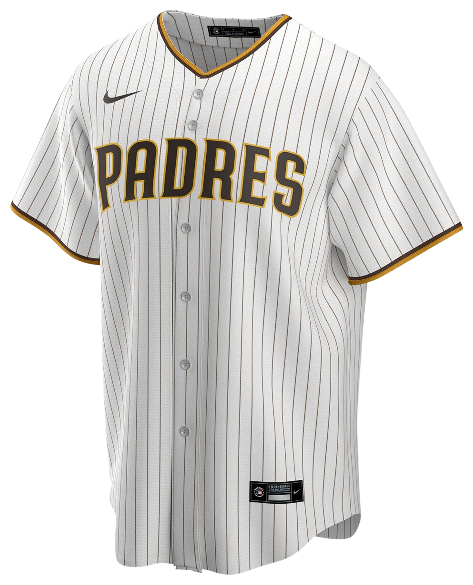 Men's Machado Manny Nike Padres Alternate Replica Player Jersey - White