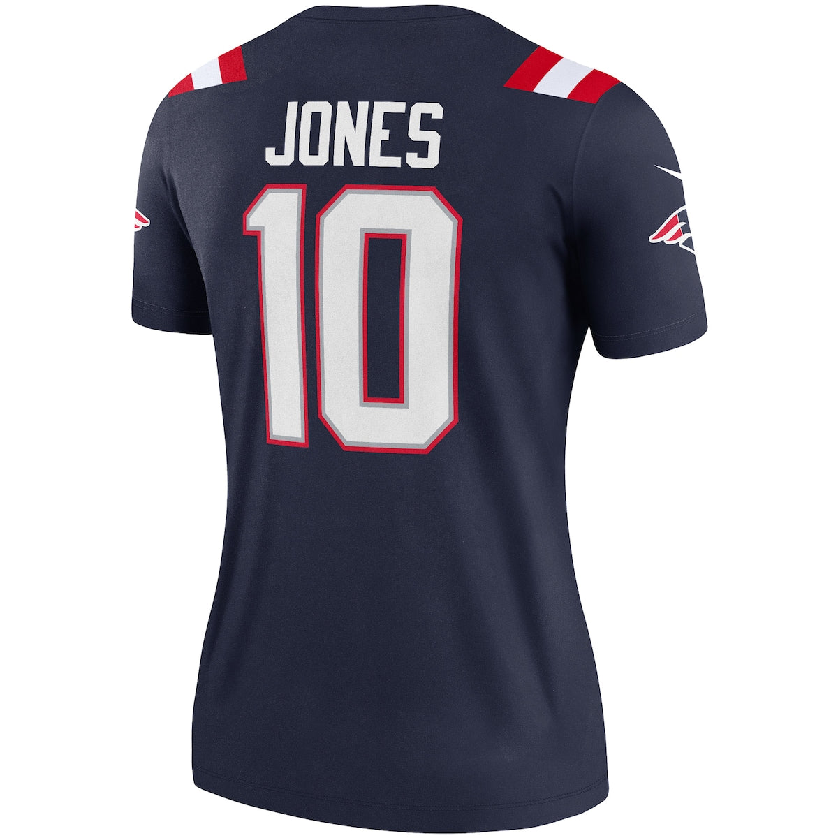 Women's Mac Jones Nike Patriots Legend Jersey - Navy