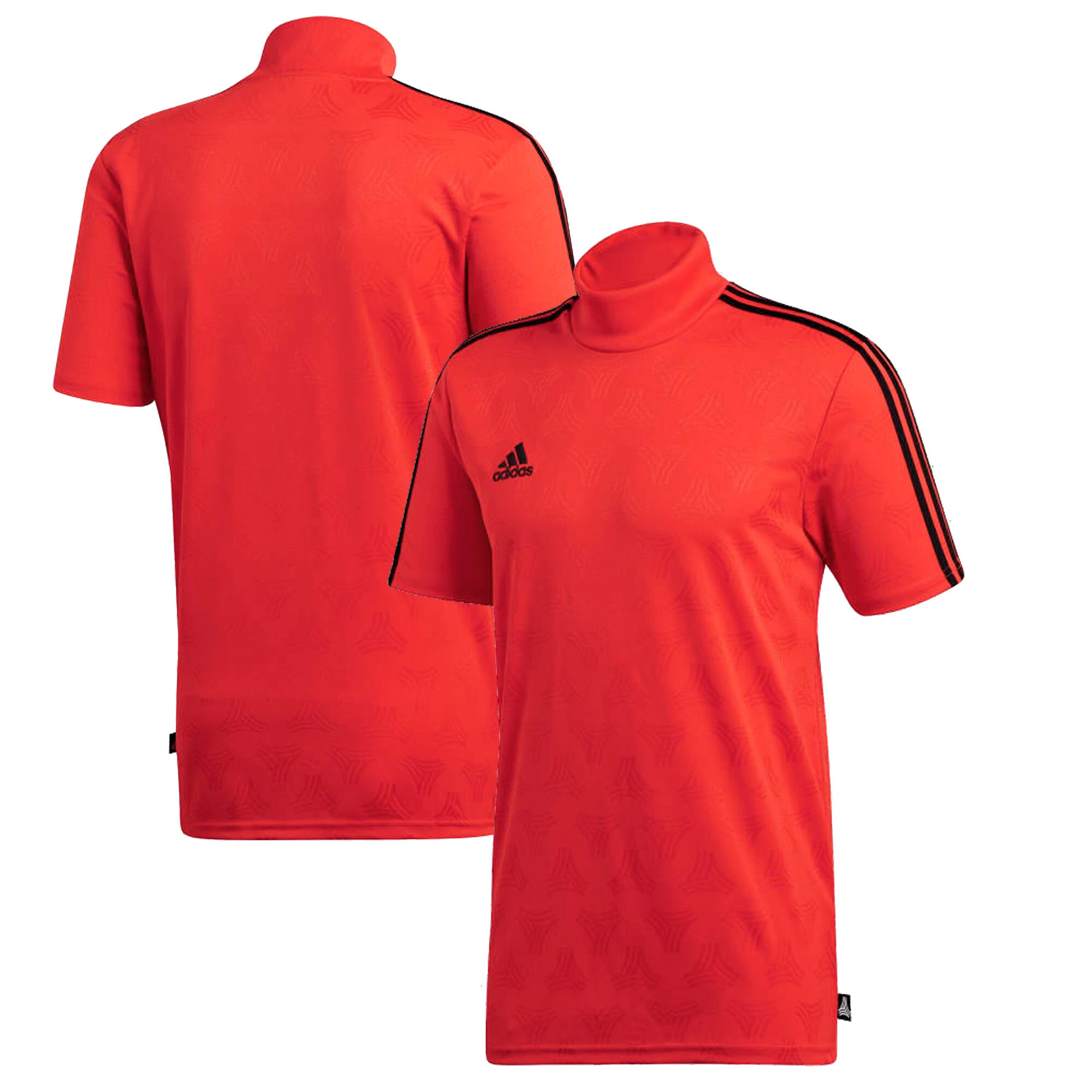 adidas Tango Terry climalite Long Sleeve Jersey - Red