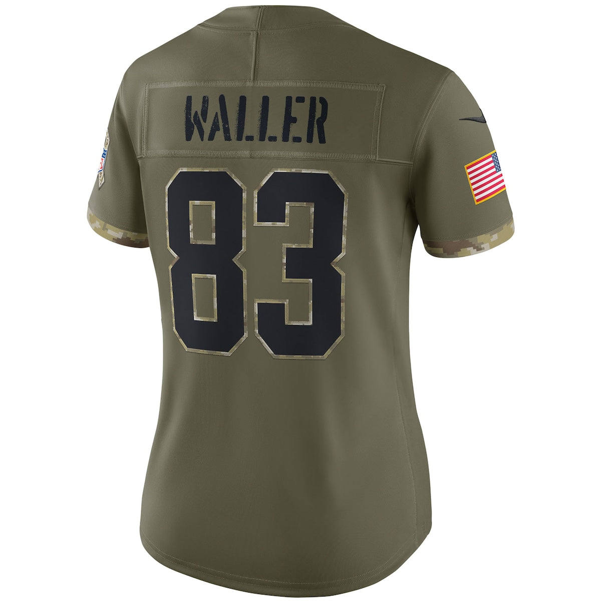 Women's Darren Waller Nike Raiders 2022 Salute To Service Limited Jersey - Green