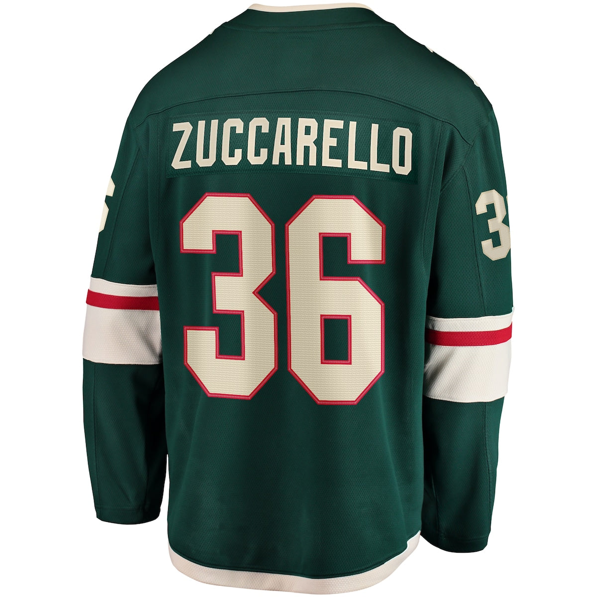 Men's Mats Zuccarello Fanatics Wild Home Premier Breakaway Jersey - Green