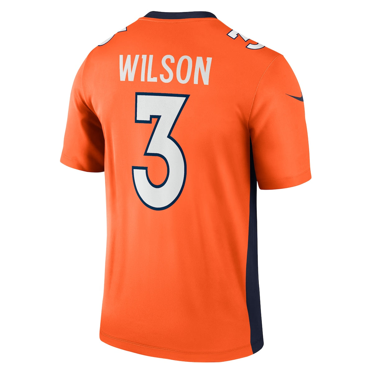 Men's Russell Wilson Nike Broncos Legend Jersey - Orange