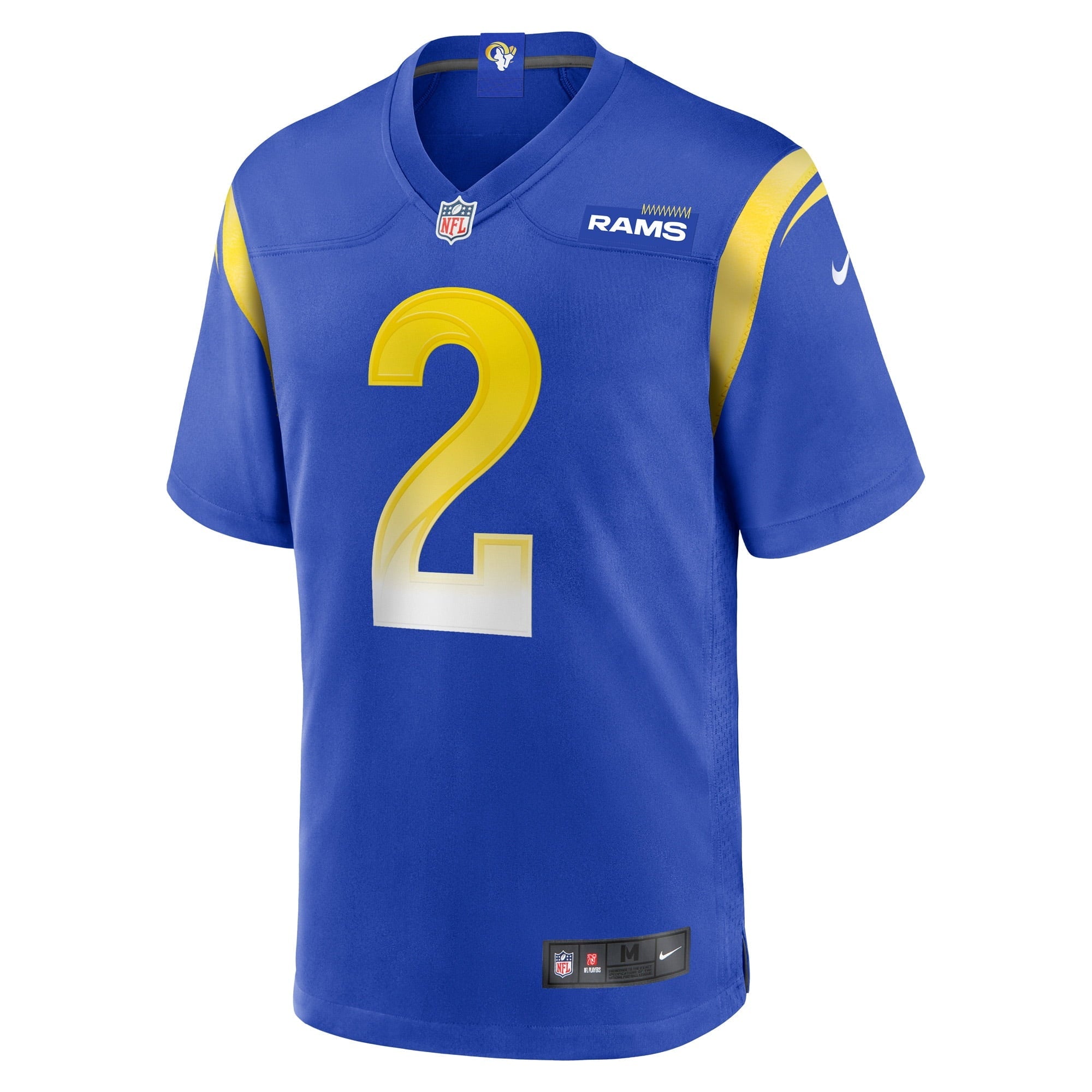 Men's Nike Troy Hill Royal Los Angeles Rams Game Player Jersey
