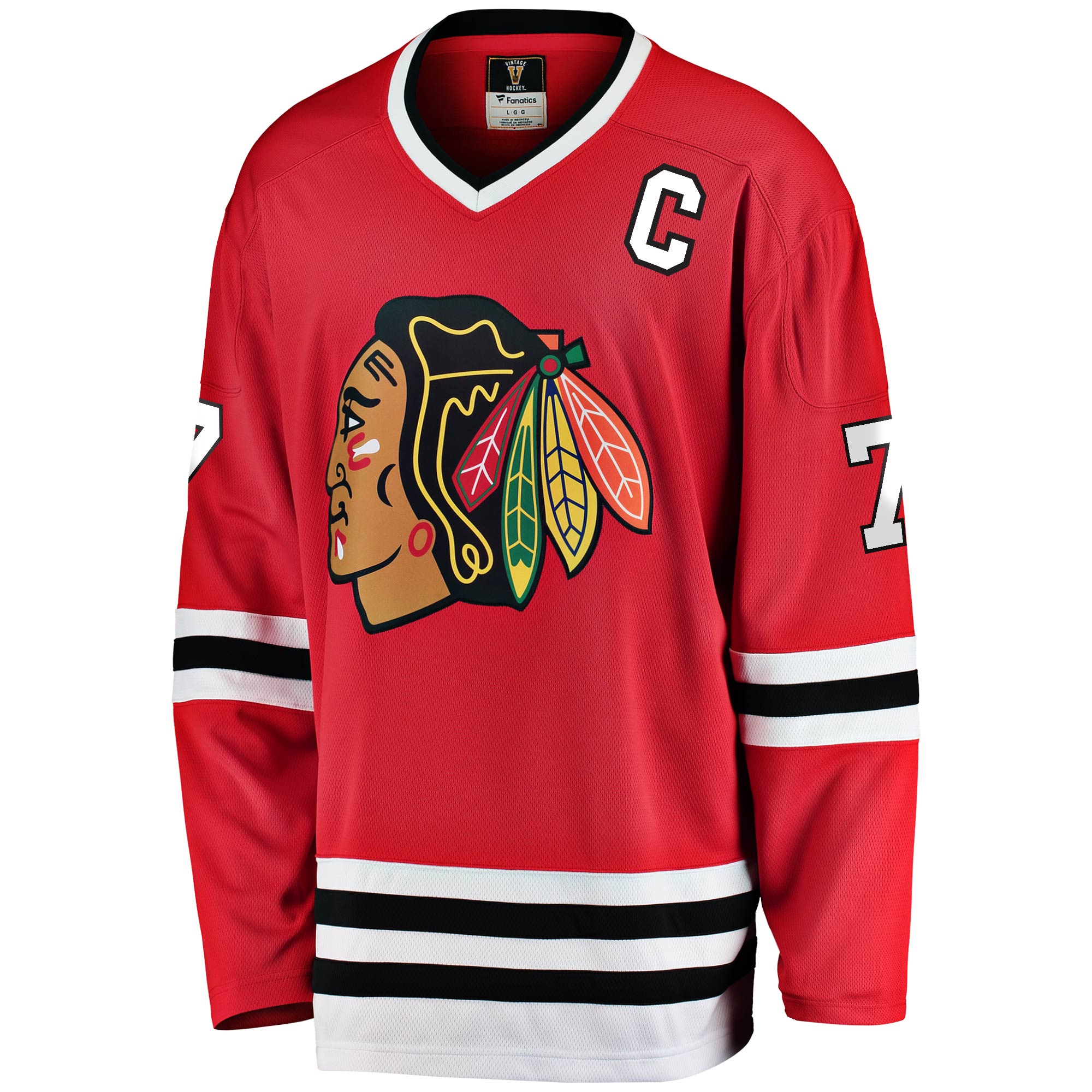 Men's Fanatics Branded Chris Chelios Red Chicago Blackhawks Premier Breakaway Retired Player Jersey