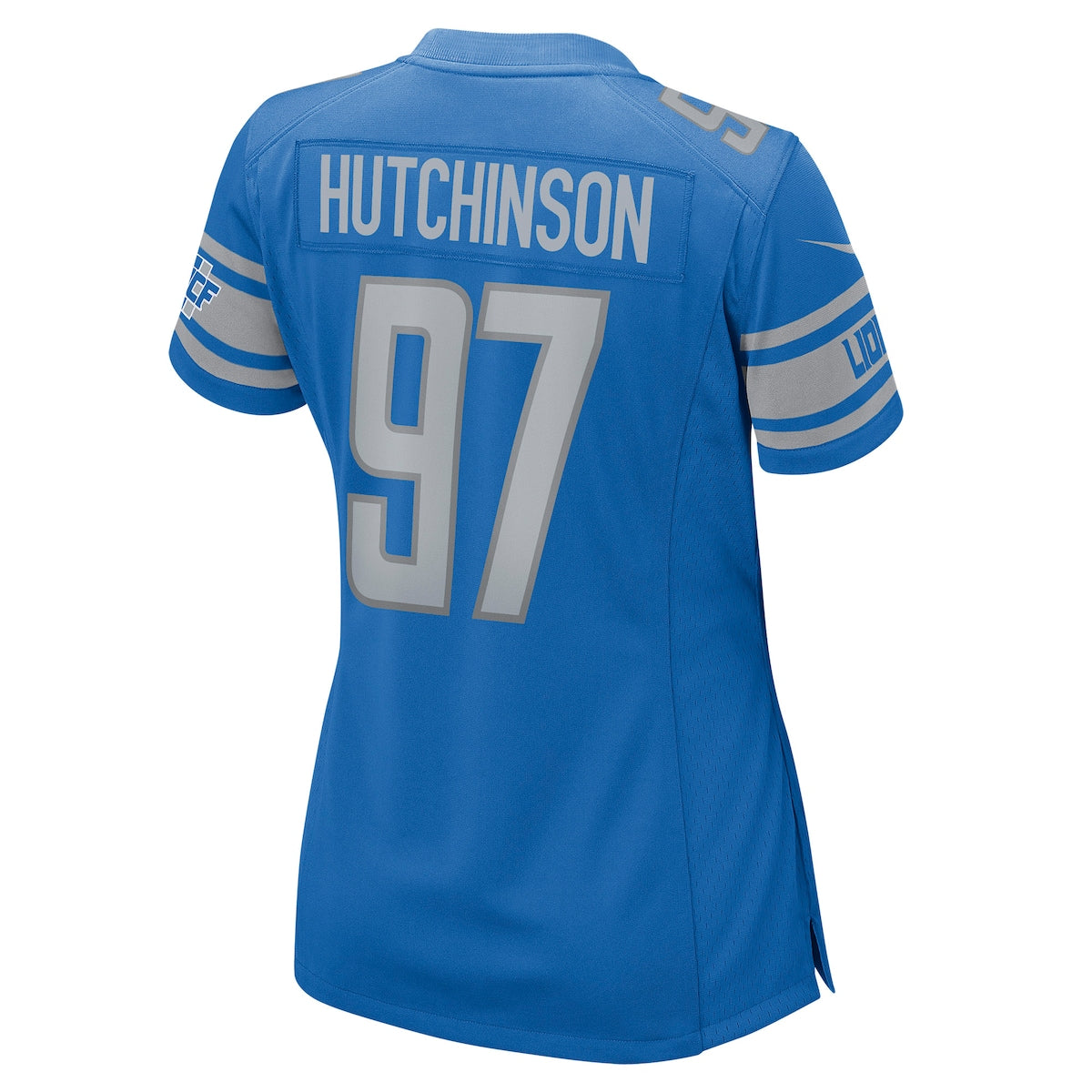 Women's Aidan Hutchinson Nike Lions Game Jersey - Blue