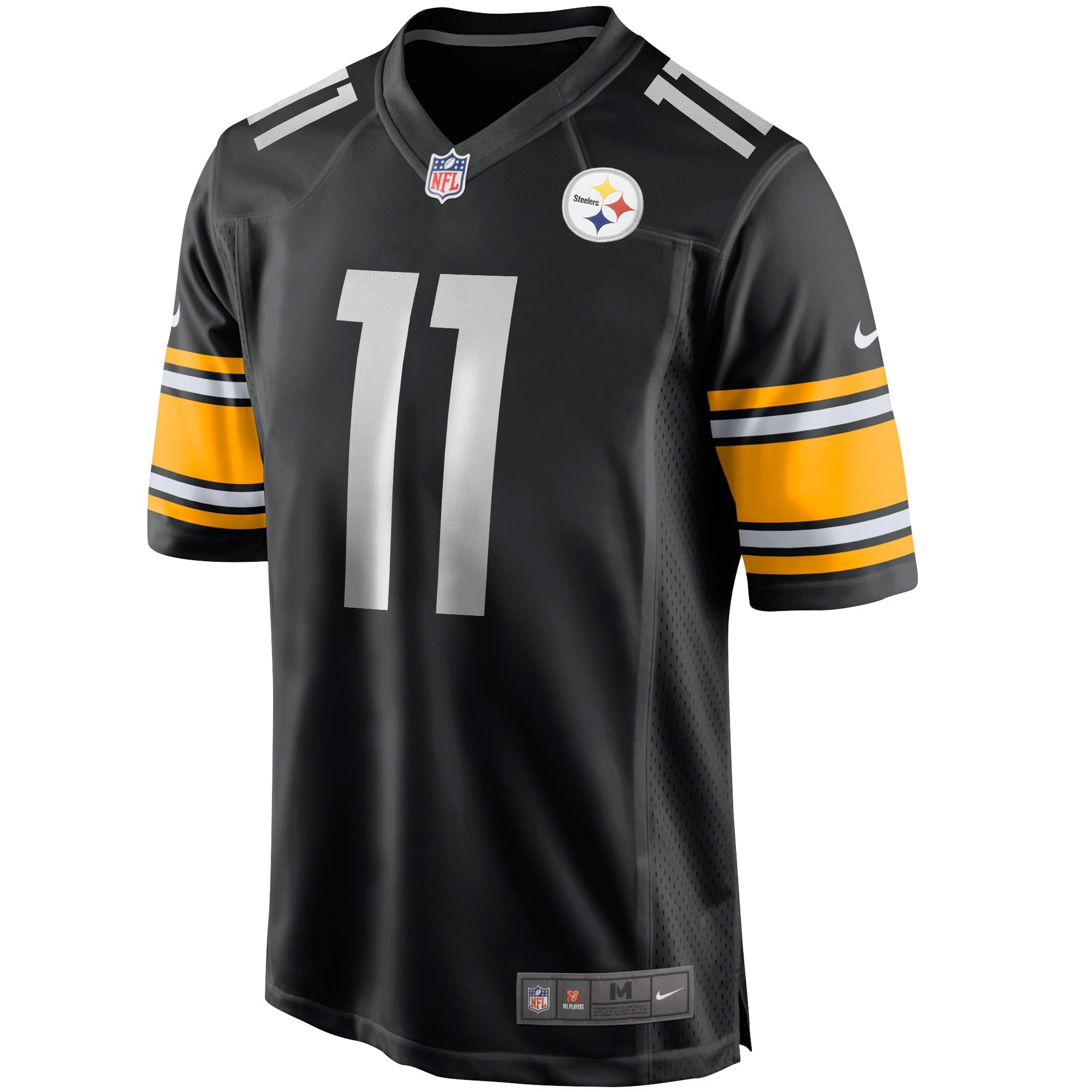 Men's Nike Chase Claypool Black Pittsburgh Steelers Game Jersey
