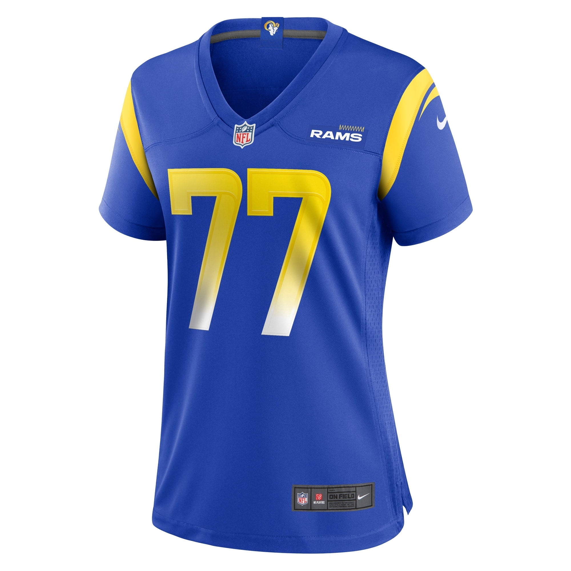 Women's Nike AJ Jackson Royal Los Angeles Rams Game Player Jersey