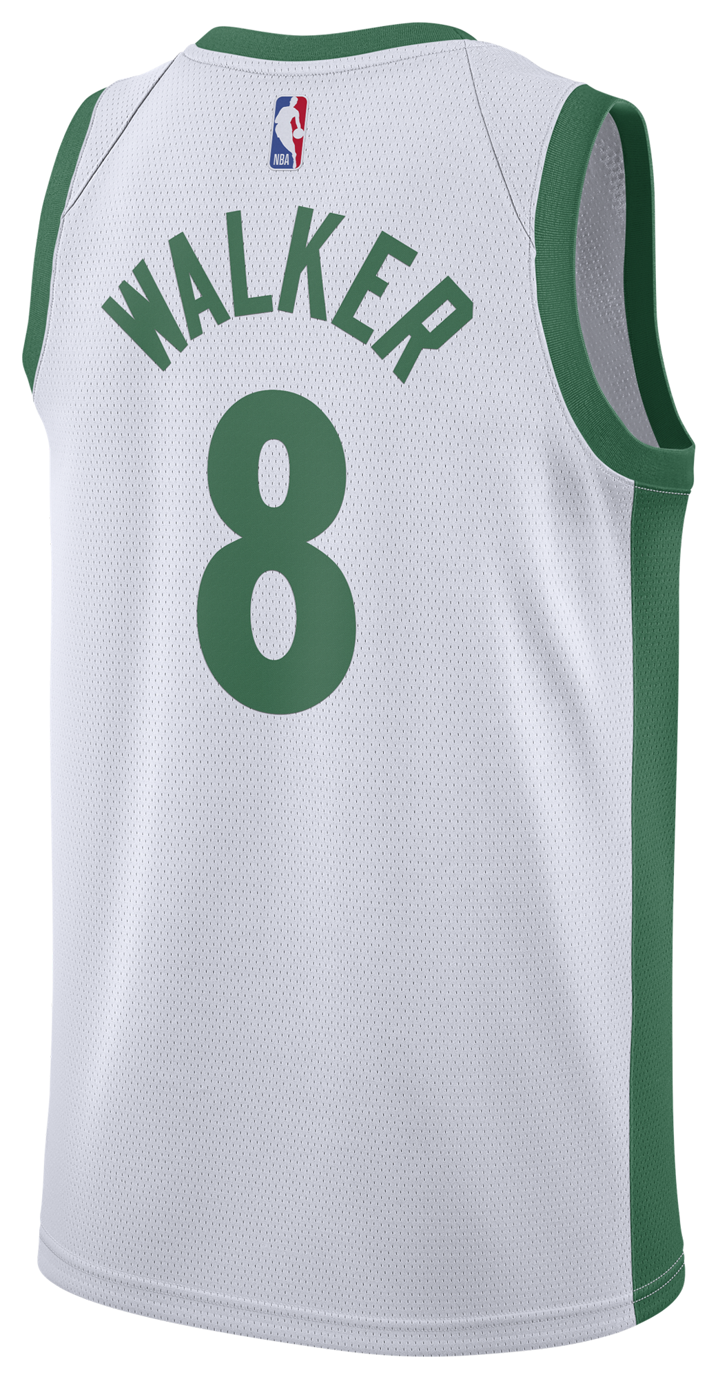 Men's Walker Kemba Nike Celtics NBA City Edition Swingman Jersey - White