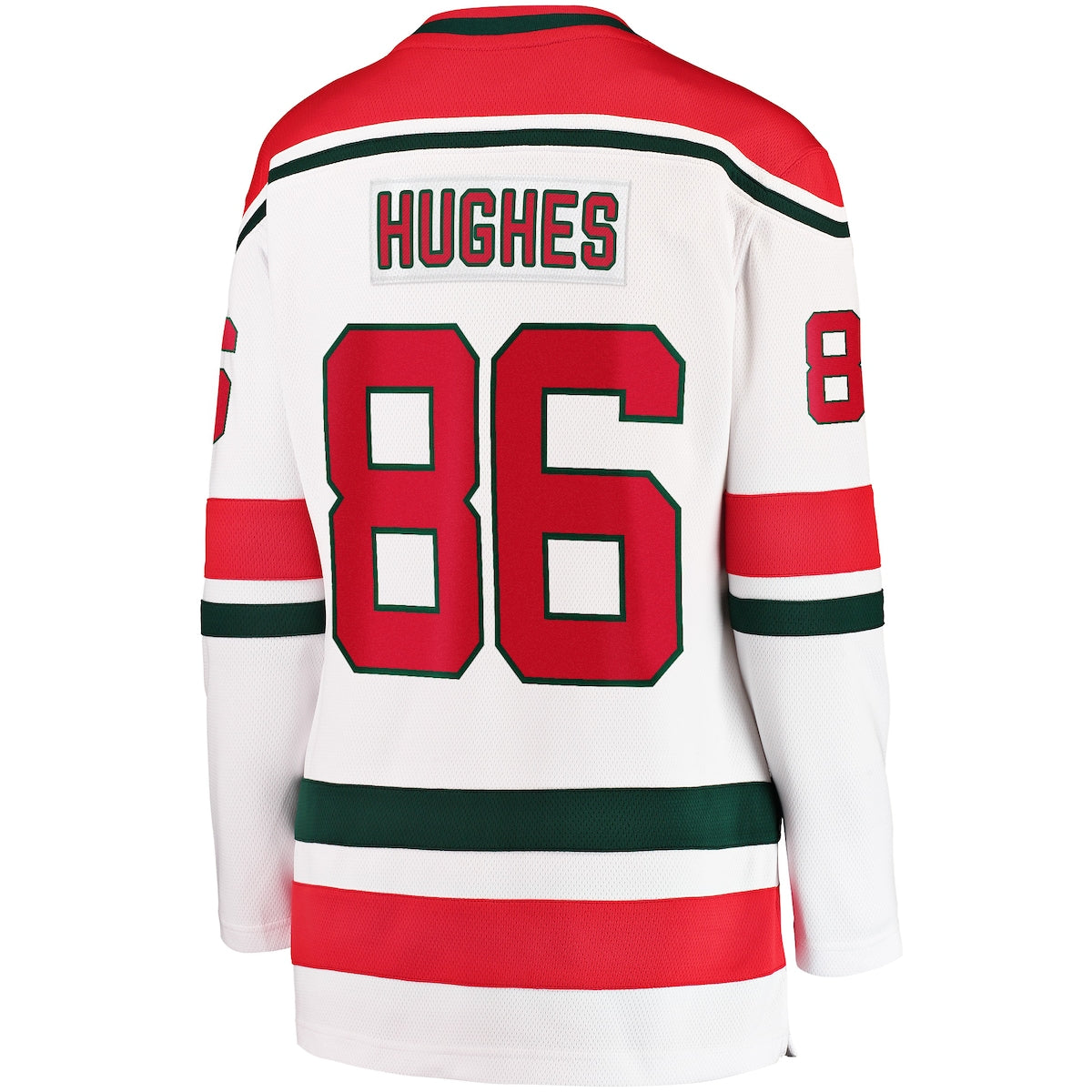 Women's Jack Hughes Fanatics Devils Alternate Premier Breakaway Jersey - White