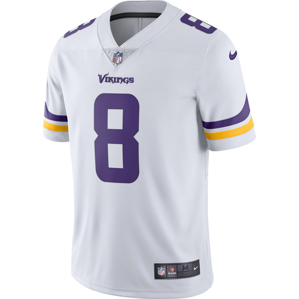 Men's Minnesota Vikings Kirk Cousins Vapor Untouchable Limited Jersey- White