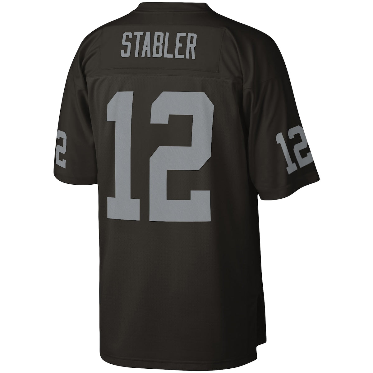 Men's Ken Stabler Mitchell & Ness Raiders Legacy Replica Jersey - Black