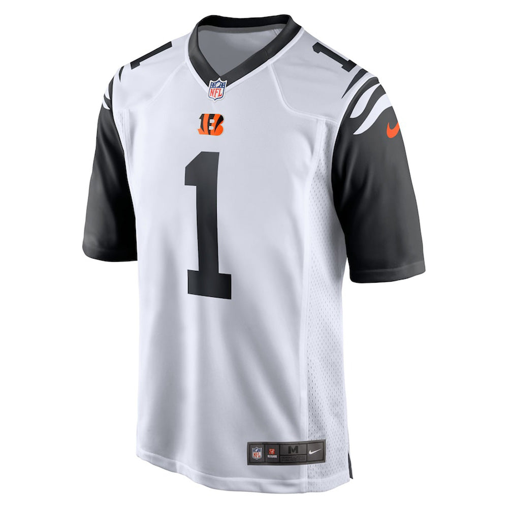 Men's Cincinnati Bengals Ja'Marr Chase Game Jersey - White