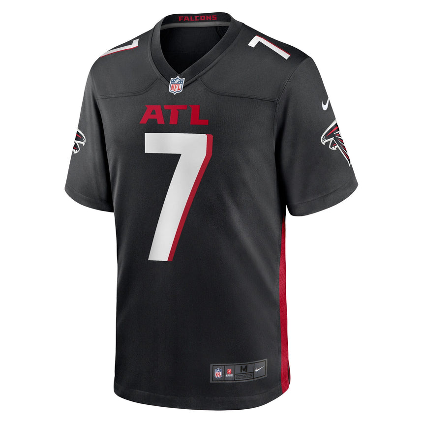 Youth Bijan Robinson Atlanta Falcons Black Game Replica Jersey