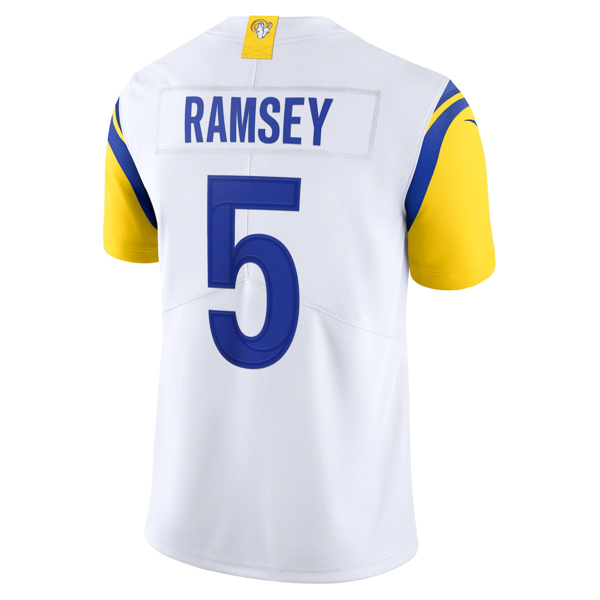 Men's Jalen Ramsey Nike Rams Bone Vapor Limited Jersey - White