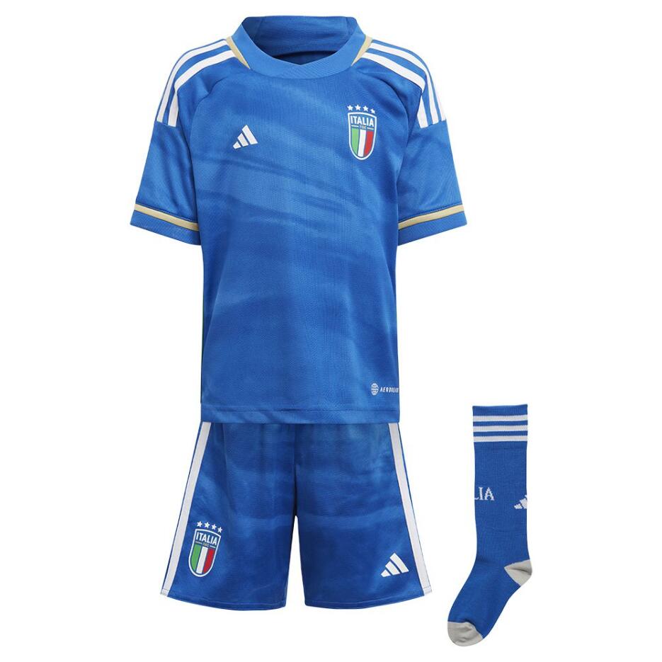 23/24 Youth Italy Home Jersey Kids Kit