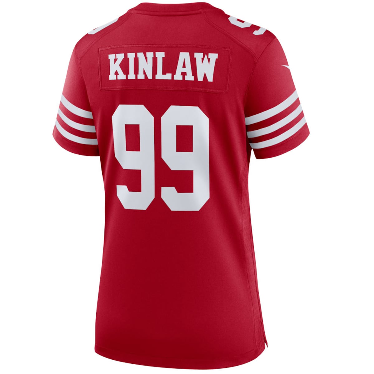 Women's Javon Kinlaw Nike 49ers Game Player Jersey - Red