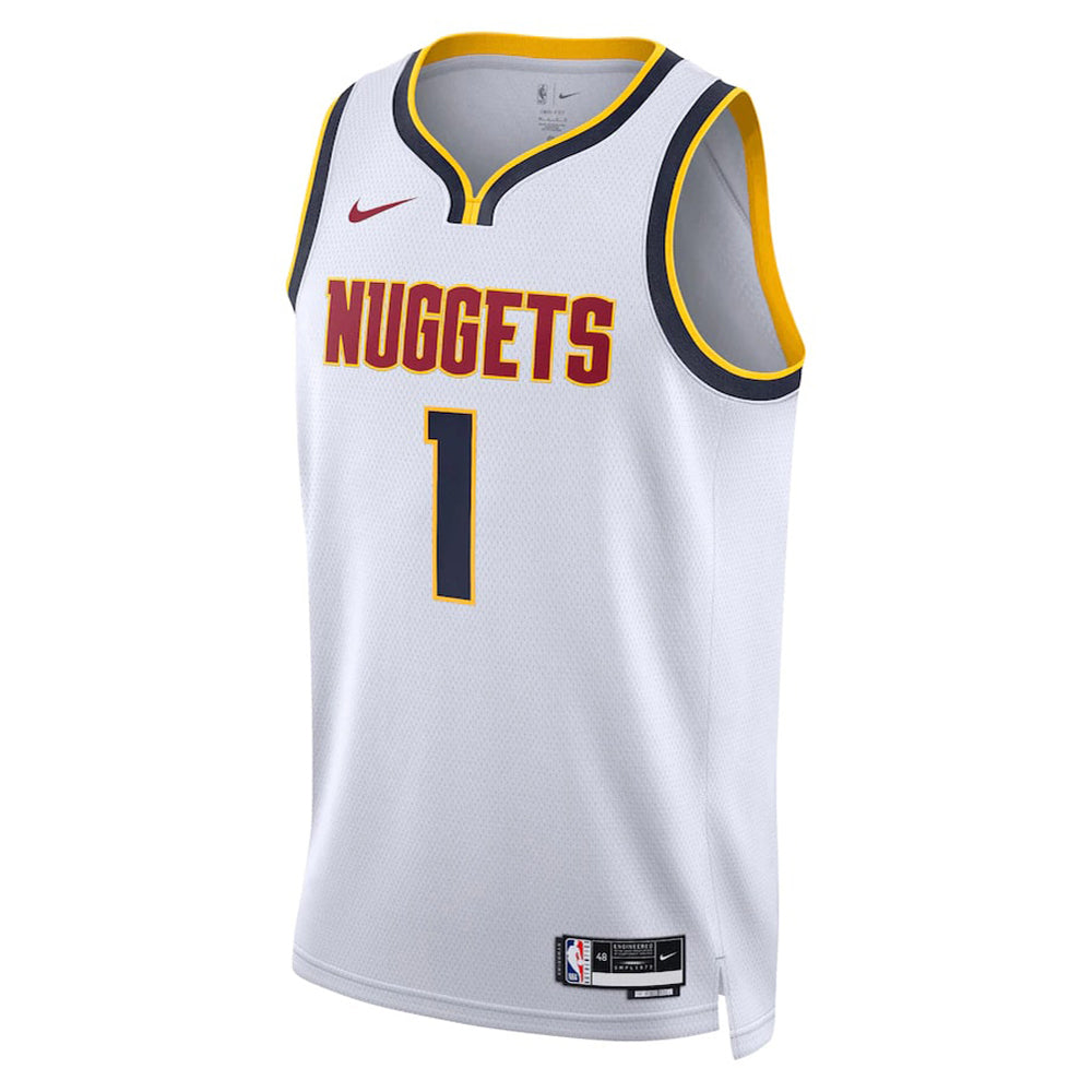 Mens Denver Nuggets Michael Porter Jr. Icon Jersey white