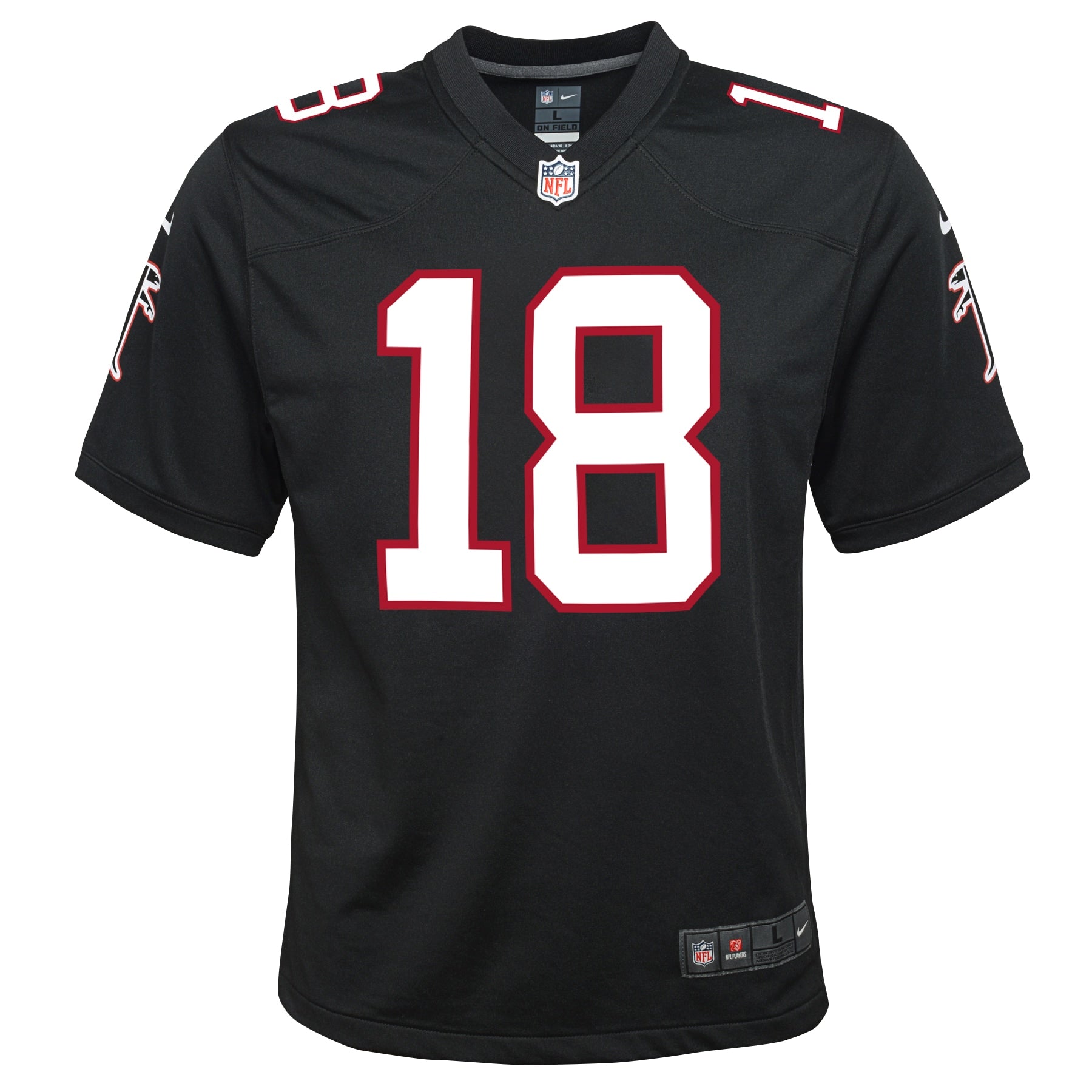 Youth Nike Calvin Ridley Black Atlanta Falcons Throwback Game Jersey