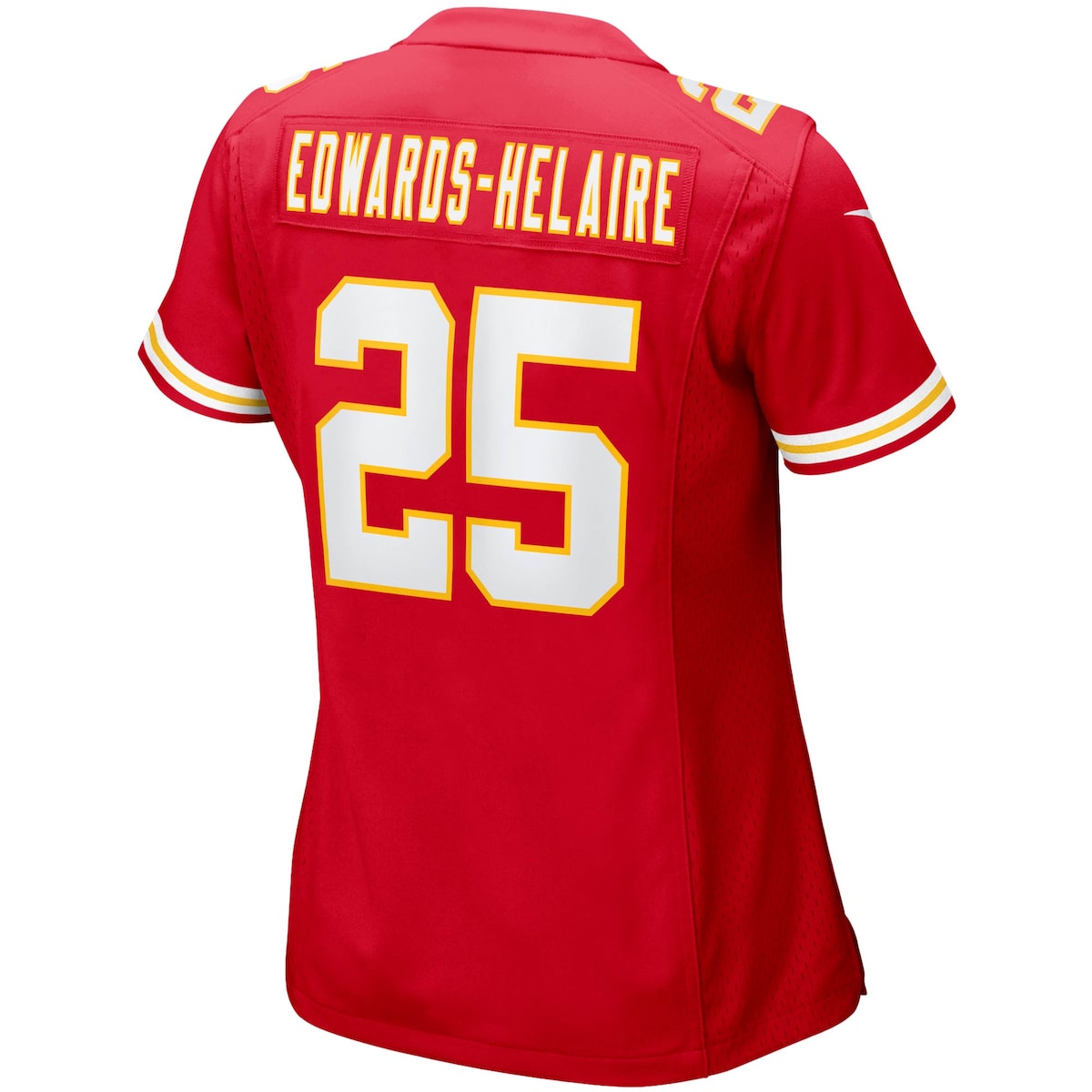 Women's Clyde Edwards-Helaire Nike Chiefs Game Player Jersey - Red