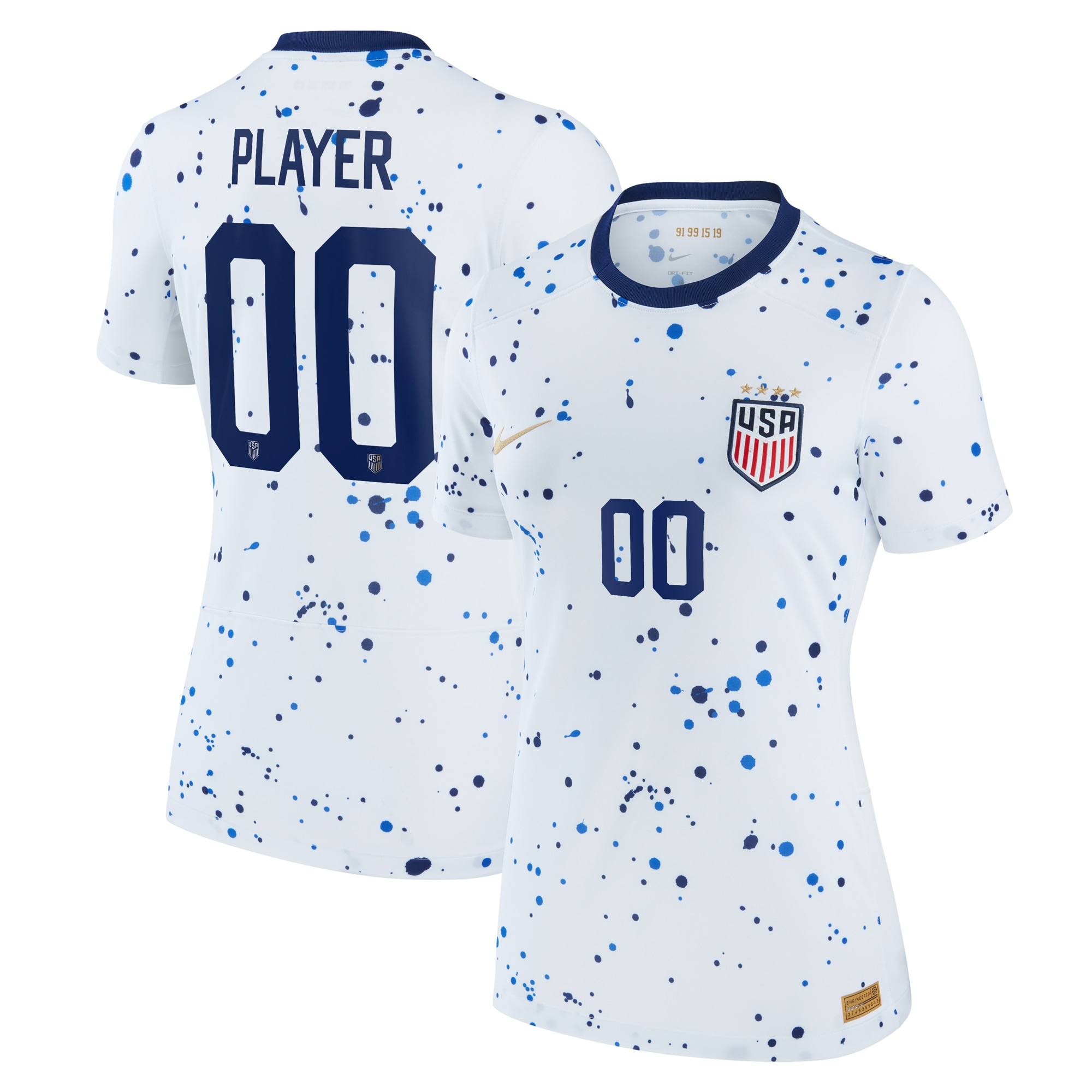 USWNT Nike Women's 2023 Home Pick-A-Player Replica Jersey - White
