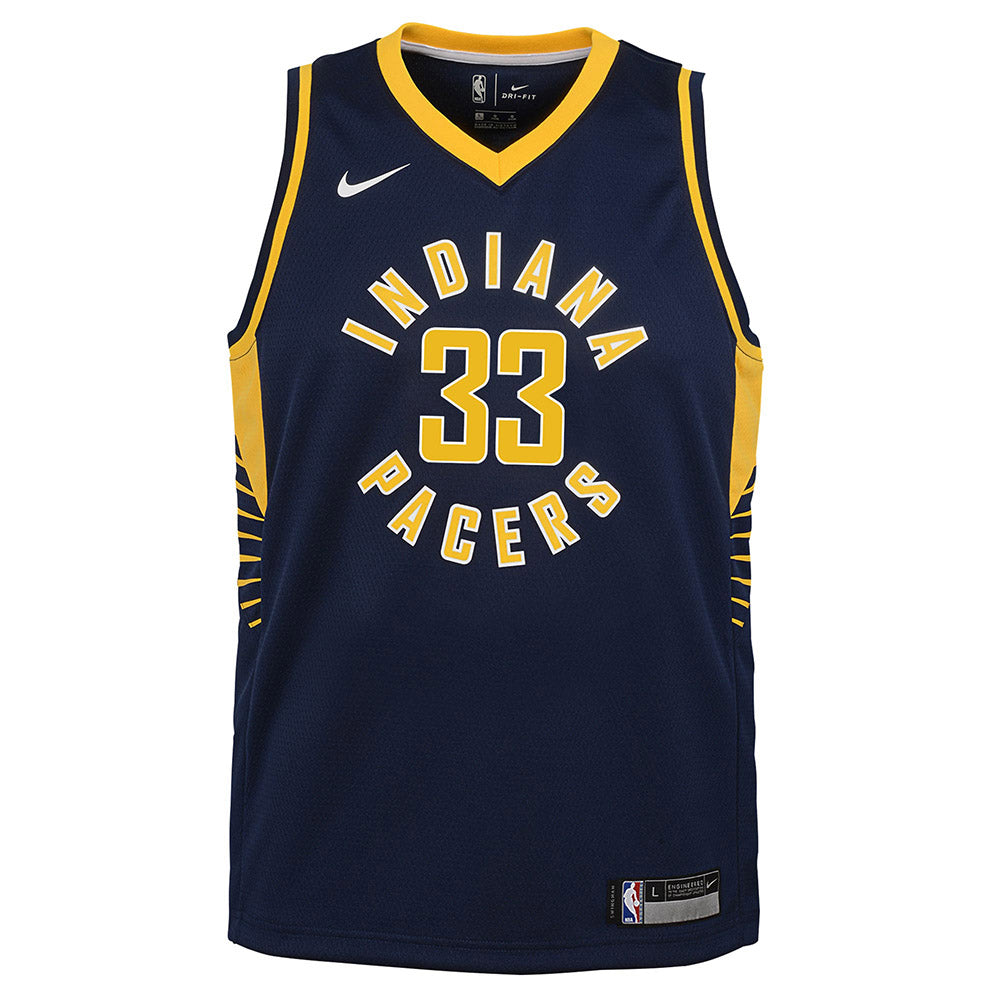 Youth Indiana Pacers Myles Turner Icon Edition Jersey - Navy