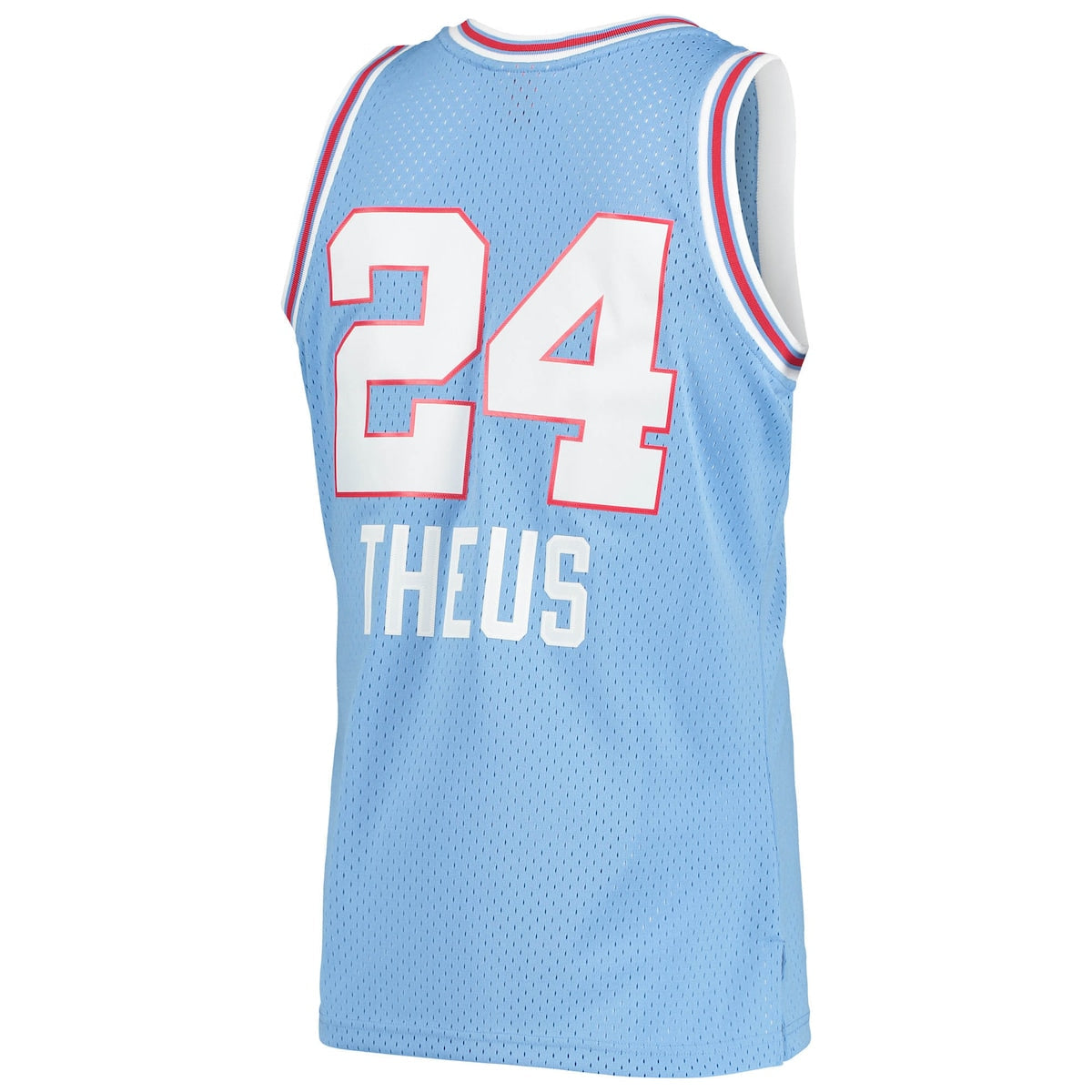 Men's Reggie Theus Mitchell & Ness Kings Swingman Jersey - Blue
