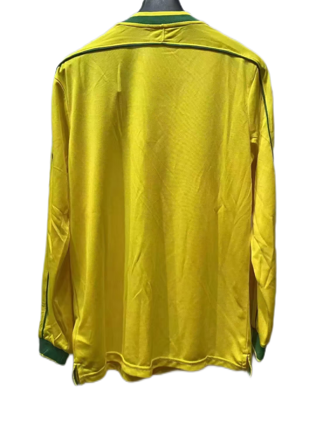 1998 Brazil Home Long Sleeve Retro Jersey